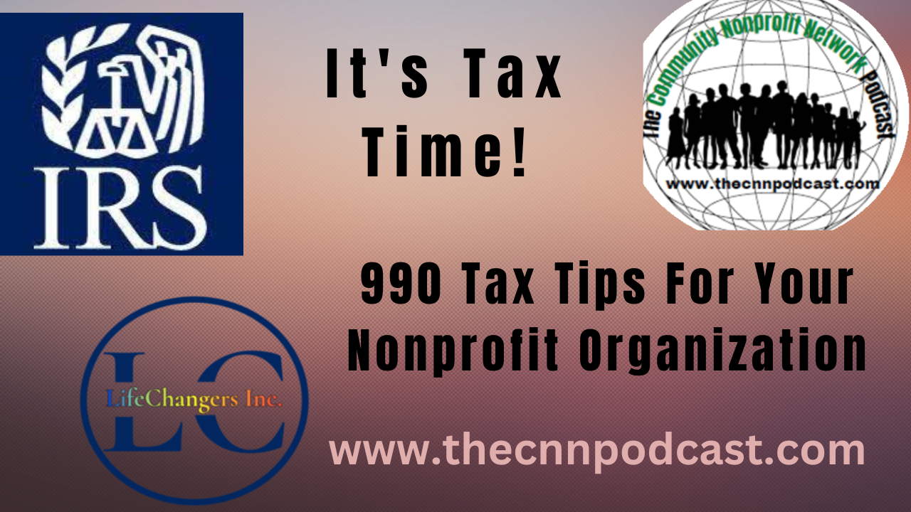 image for blog post, "990 Tax Tips For Your Nonprofit Organization"